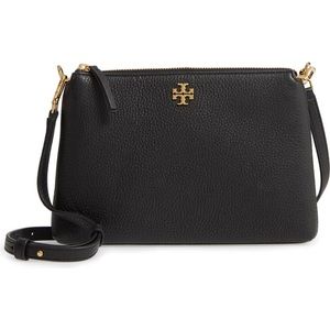 TORY BURCH PEBBLED LEATHER CROSSBODY